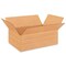25 Pack Multi Depth Corrugated Shipping Boxes for Packing Mailing and Storage 18 x 12 x 6 inch